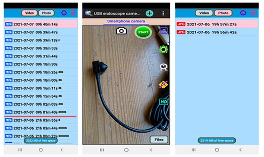 USB endoscope camera for Android 10+ 14-jul2025. Скриншот 2