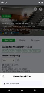 MCPEDL 2.1.8. Скриншот 6