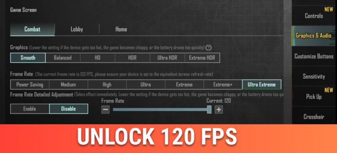 90 FPS + 120 FPS (V3.9) 99.0. Скриншот 2