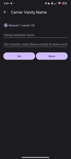 Carrier Vanity Name 1.1. Скриншот 1
