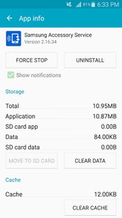 Samsung Accessory Service 3.1.96.50315. Скриншот 1