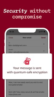 Tutanota — зашифрованная почта 293.250704.0. Скриншот 4