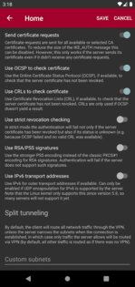 strongSwan VPN Client 2.5.6. Скриншот 5