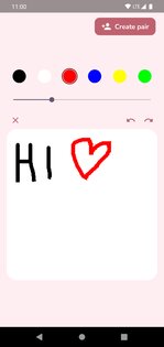 Paint Love – виджет для пар 1.8.4. Скриншот 1