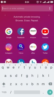 Private Browser 3.5.2. Скриншот 2