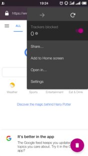 Private Browser 3.5.2. Скриншот 4