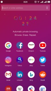 Private Browser 3.5.2. Скриншот 6