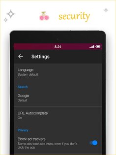 Private Browser 3.5.2. Скриншот 16
