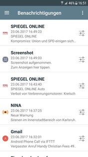 Notifications for Android TV 5.6.0. Скриншот 3