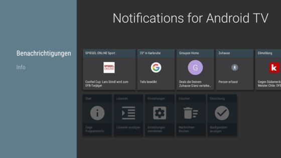 Notifications for Android TV 5.6.0. Скриншот 27