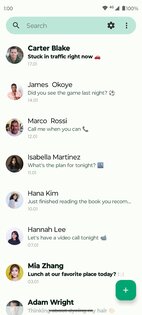 Fossify Messages 1.2.1. Скриншот 1