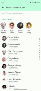 Fossify Messages 1.2.1. Скриншот 4