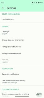 Fossify Messages 1.2.1. Скриншот 5