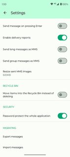Fossify Messages 1.2.1. Скриншот 6