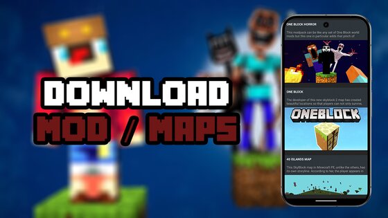 One Block Horror Mod 1.2. Скриншот 2