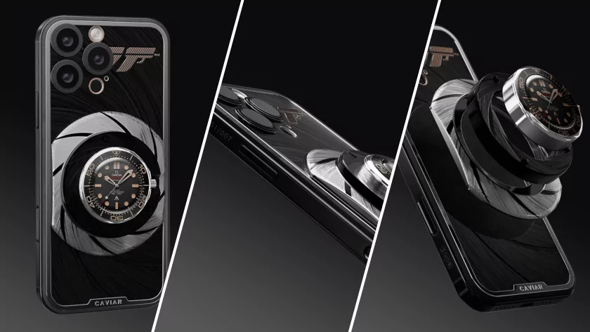 В России представили iPhone 17 Pro со встроенными часами Джеймса Бонда. Да, вы всё правильно прочитали