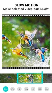 Video Speed Changer – изменение скорости видео 1.9. Скриншот 1
