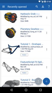 Onshape 3D CAD 1.200.6107. Скриншот 1