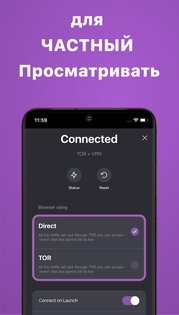 OrNET браузер 1.9.9. Скриншот 3