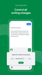 QuillBot – ИИ клавиатура 2.0.43. Скриншот 8