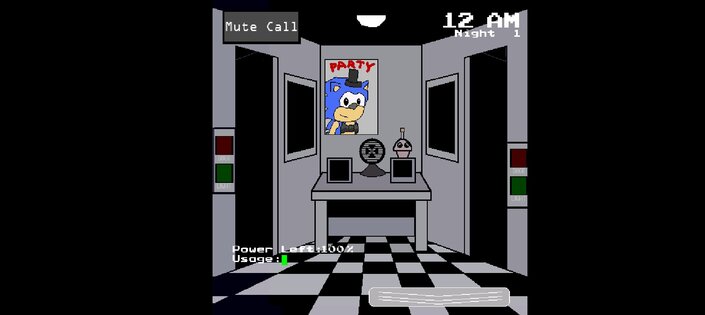 Five Nights at Sonic's One. Скриншот 2