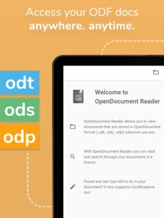 OpenDocument Reader 3.36. Скриншот 6