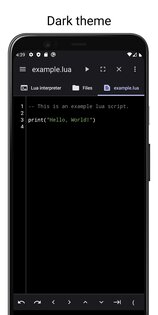 LuaDroid 3.1.0. Скриншот 2