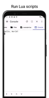 LuaDroid 3.1.0. Скриншот 3