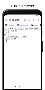 LuaDroid 3.1.0. Скриншот 4