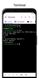 LuaDroid 3.1.0. Скриншот 5