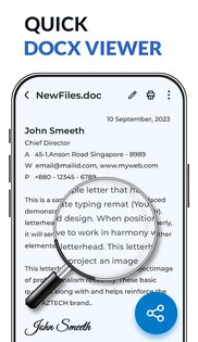 Docx Читатель 1.3.2. Скриншот 2