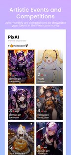 PixAI: AI Anime Art Generator 3.21.1. Скриншот 8