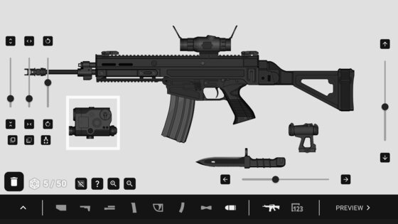 Gun Maker — настройка и дизайн 3.3.0. Скриншот 16