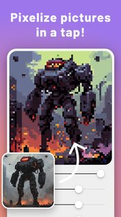 PixelMe: Pixel Art AI Camera 4.13.1. Скриншот 9