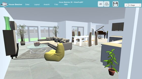 HOUSE SKETCHER – 3D ПЛАН ЭТАЖА 3.5. Скриншот 6