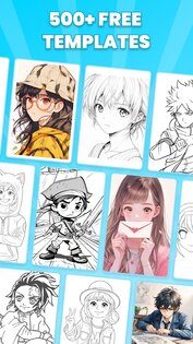 Draw Anime: AR Drawing Sketch 1.1.7. Скриншот 2
