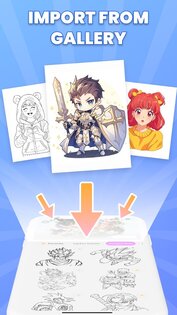 Draw Anime: AR Drawing Sketch 1.1.7. Скриншот 4