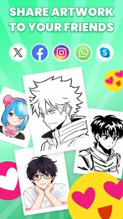 Draw Anime: AR Drawing Sketch 1.1.7. Скриншот 5