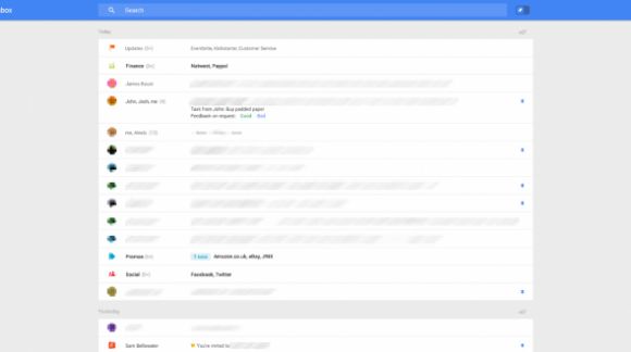 Полный re-design почтового сервиса Gmail на подходе