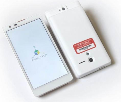 Предположительно Google разрабатывает планшеты Project Tango, которые могут видеть мир вокруг себя