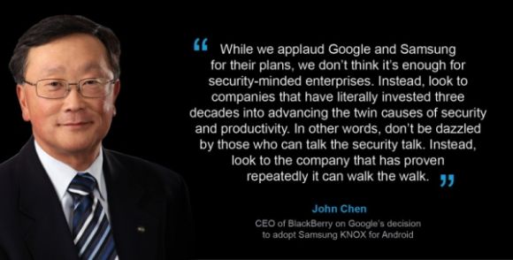 Джон Чен смеётся над системой безопасности Samsung Knox