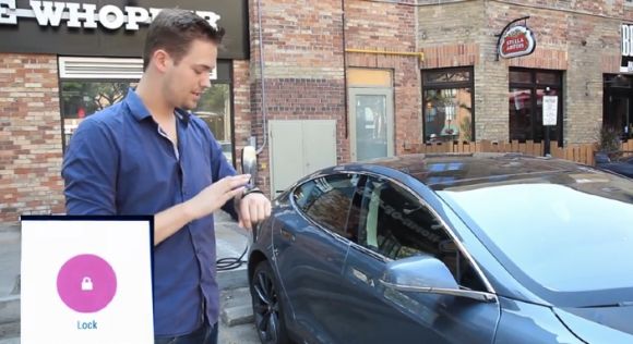Tesla Command — теперь и Android Wear умеет управлять автомобилями Tesla
