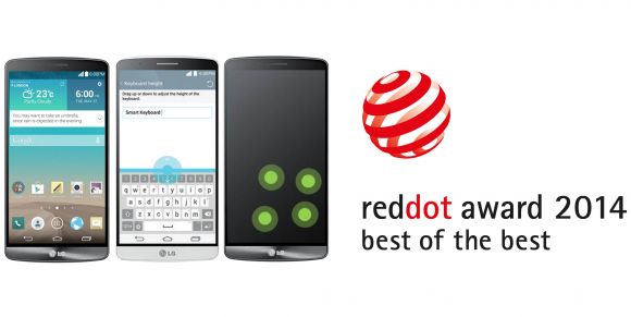 LG получила 9 наград Red Dot Award 2014 за последние фирменные технологии