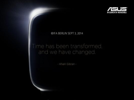 Опубликован первый тизер умных часов ASUS