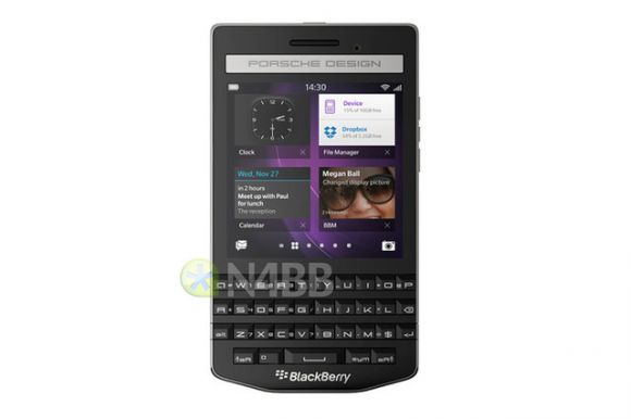 BlackBerry готовит новый смартфон из линейки Porsche Design