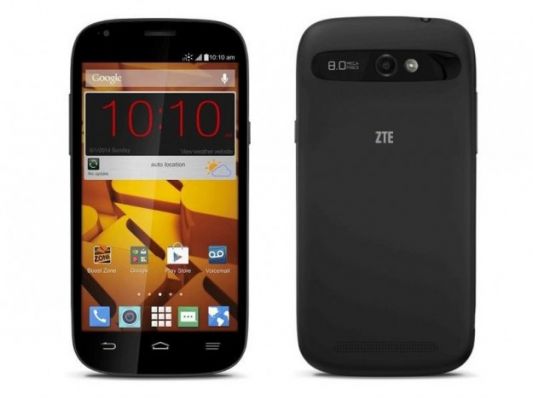 ZTE Warp Sync — LTE-смартфон с Snapdragon 400 и 2 ГБ ОЗУ за $180