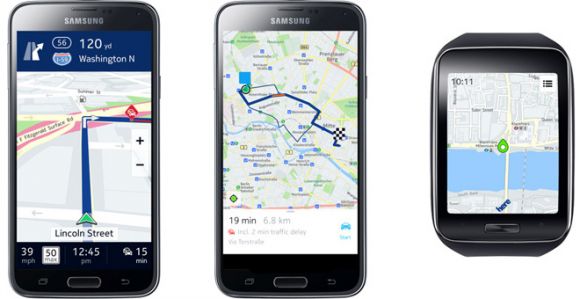Карты Nokia HERE Maps для Android доступны в бета-версии для смартфонов Samsung
