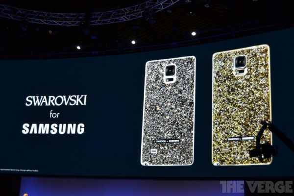IFA 2014: Samsung Galaxy Note 4 с кристаллами Swarovski и аксессуары