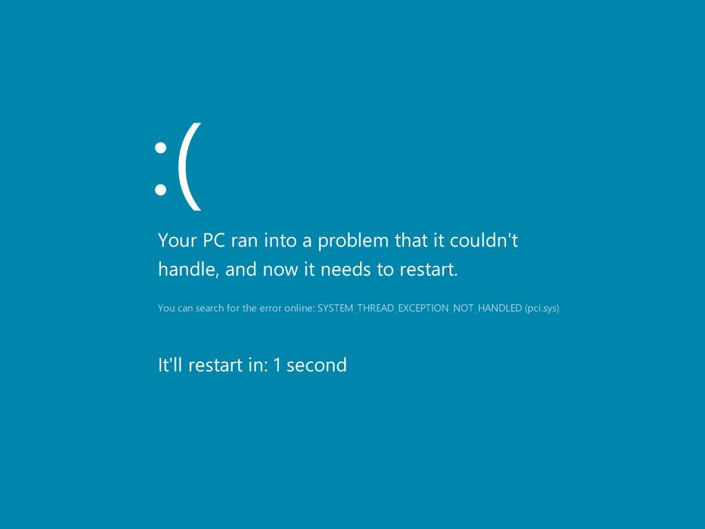 Ошибка пк синий экран. Windows 10 синий экран inaccessible Boot device. Синий экран смерти Windows 8. Синий экран с грустным смайликом. Голубой экран с грустным смайликом.