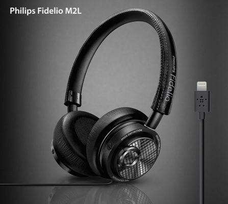 Philips представила наушники Fidelio M2L c кабелем Lightning